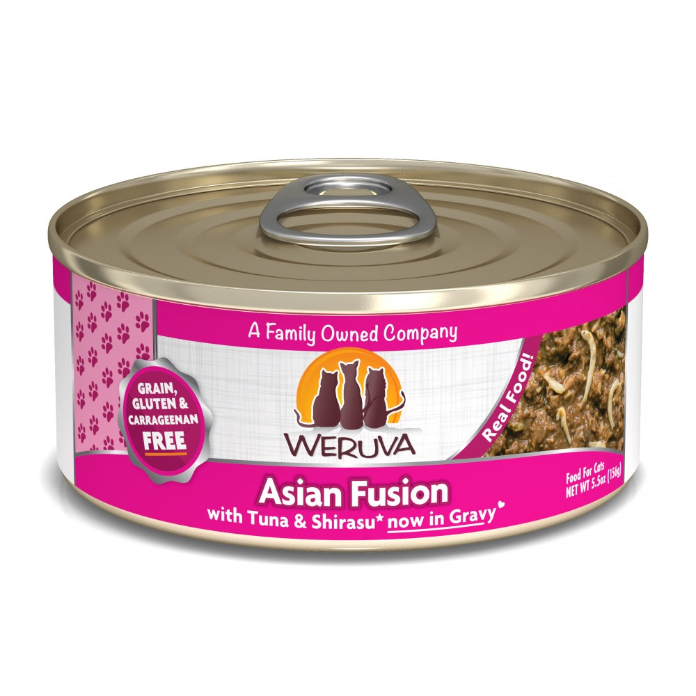 Weruva Asian Fusion With Tuna  Rice and Shirasu Canned Cat Food