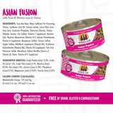 Weruva Asian Fusion With Tuna  Rice and Shirasu Canned Cat Food