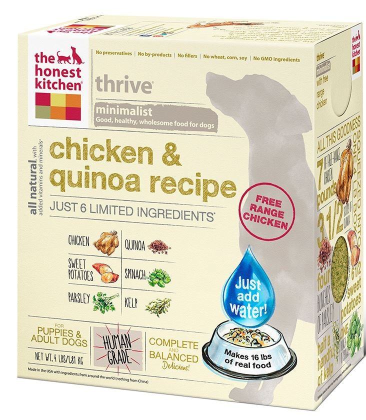 The Honest Kitchen THRIVE Chicken and Gluten Free Diet Dog Food