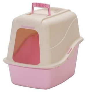 Petmate Basic Hooded Litter Pan Large Assorted