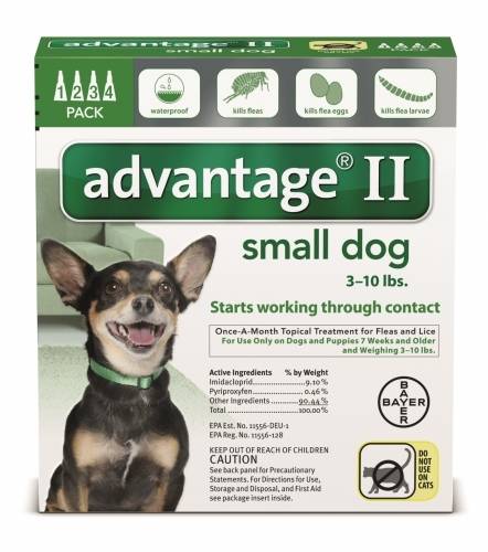 Advantage II Small Dog New