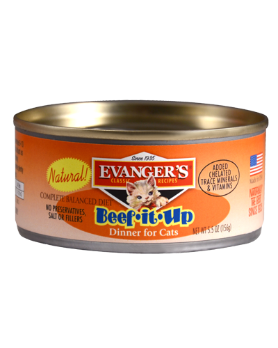 Evangers Beef It Up Beef Canned Cat Food