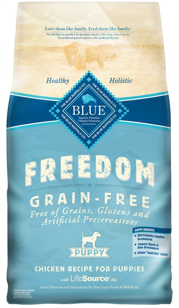Blue Buffalo Freedom Grain Free Chicken Recipe Puppy Dry Dog Food