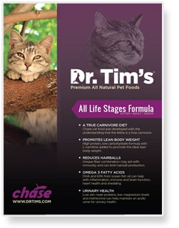 Dr. Tim's Chase All Life Stages Dry Cat Food