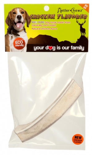 Antler Chewz Split Chicken Flavor Dog Treat