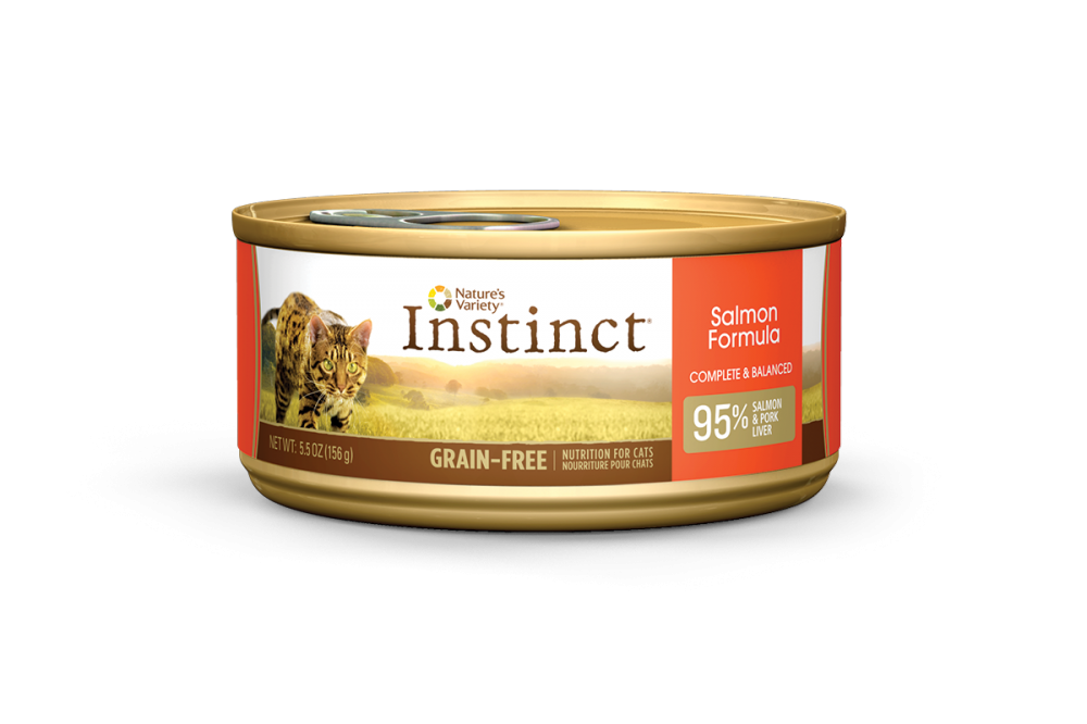 Nature's Variety Instinct Grain Free Salmon Formula Canned Cat Food