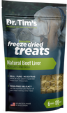 Dr. Tim's Freeze Dried Natural Beef Liver Dog and Cat Treats