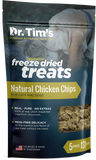 Dr. Tim's Freeze Dried Natural Chicken Chips Dog and Cat Treats