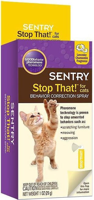 Sentry Stop That! Noise and Pheromone Cat Spray