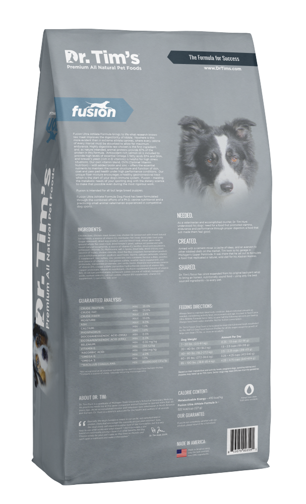 Dr. Tim's Fusion Ultra Athlete Formula Dry Dog Food