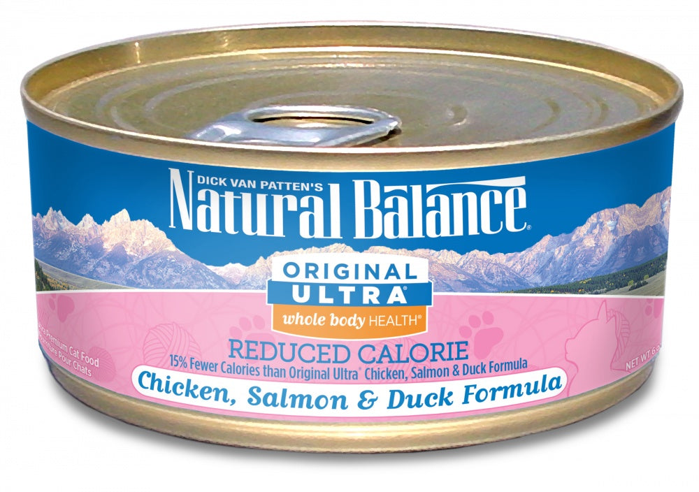 Natural Balance Original Ultra Whole Body Health Reduced Calorie Formula Canned Cat Food