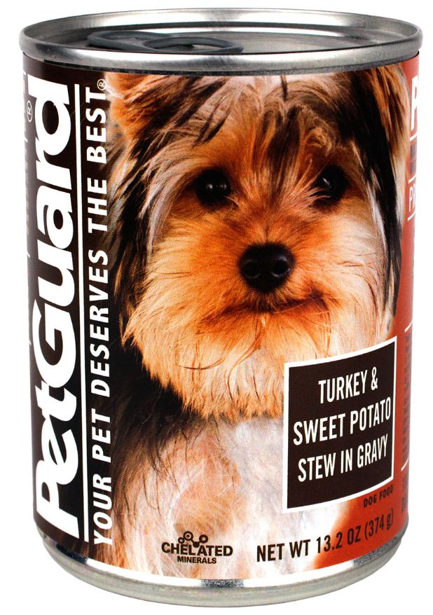 Petguard Turkey And Sweet Potato Stew In Gravy Canned Dog Food