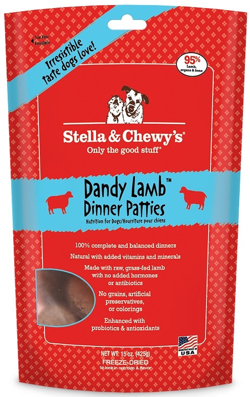 Stella & Chewy's Dandy Lamb Freeze Dried Dog Food