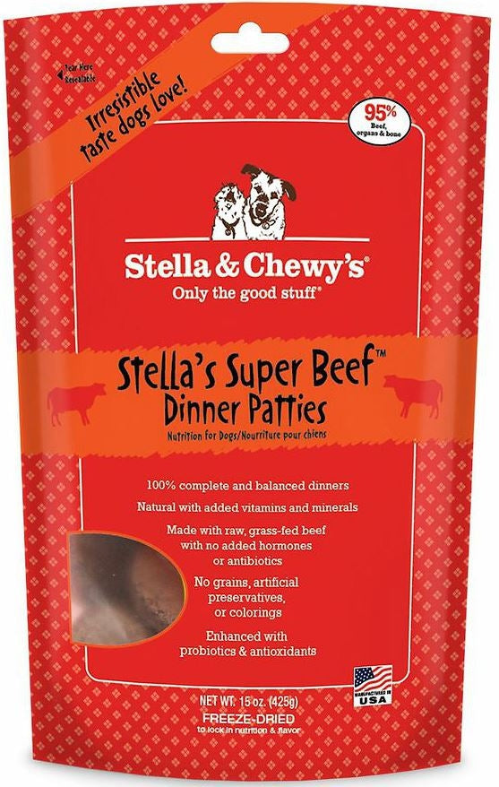 Stella & Chewy's Super Beef Freeze Dried Dog Food