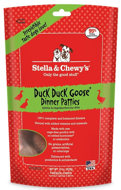 Stella & Chewy's Duck Duck Goose Freeze Dried Dog Food