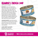 Weruva Grandma's Chicken Soup With Chicken  Potato  Pea  and Carrot Canned Cat Food