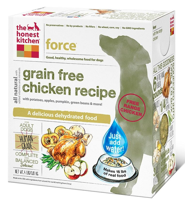 The Honest Kitchen FORCE Chicken and Grain Free Diet Dry Dog Food