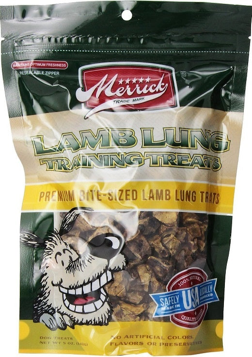 Merrick Lamb Lung Training Treats for Dogs