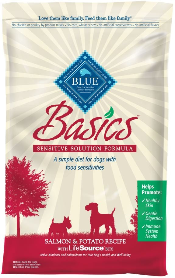 Blue Buffalo Basics Adult Salmon and Potato Recipe Dry Dog Food
