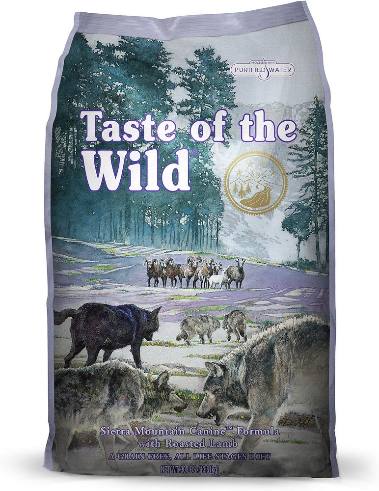 Taste Of The Wild Sierra Mountain Dry Dog Food