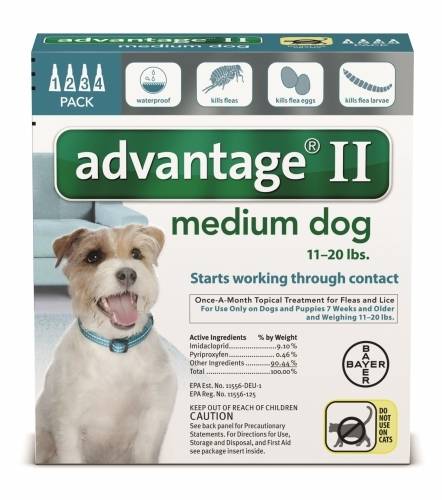Advantage II Medium Dog