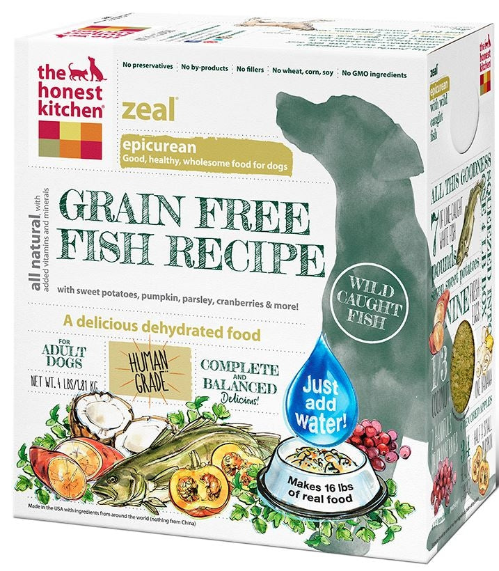 The Honest Kitchen ZEAL Grain Free Gluten Free All Life Stages Dog Food