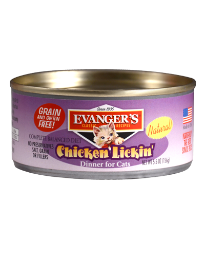 Evangers Chicken Lickin' Dinner Canned Cat Food