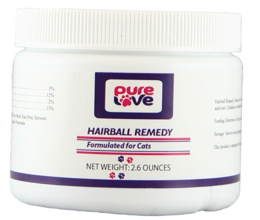 Pure Love Hairball Remedy Treats for Cats