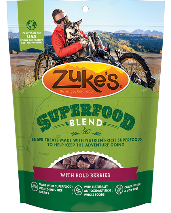 Zukes SuperFood Blend with Bold Berries Dog Treats