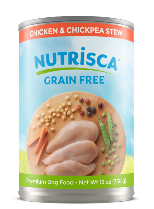 NUTRISCA Chicken and Chickpea Stew Canned Dog Food