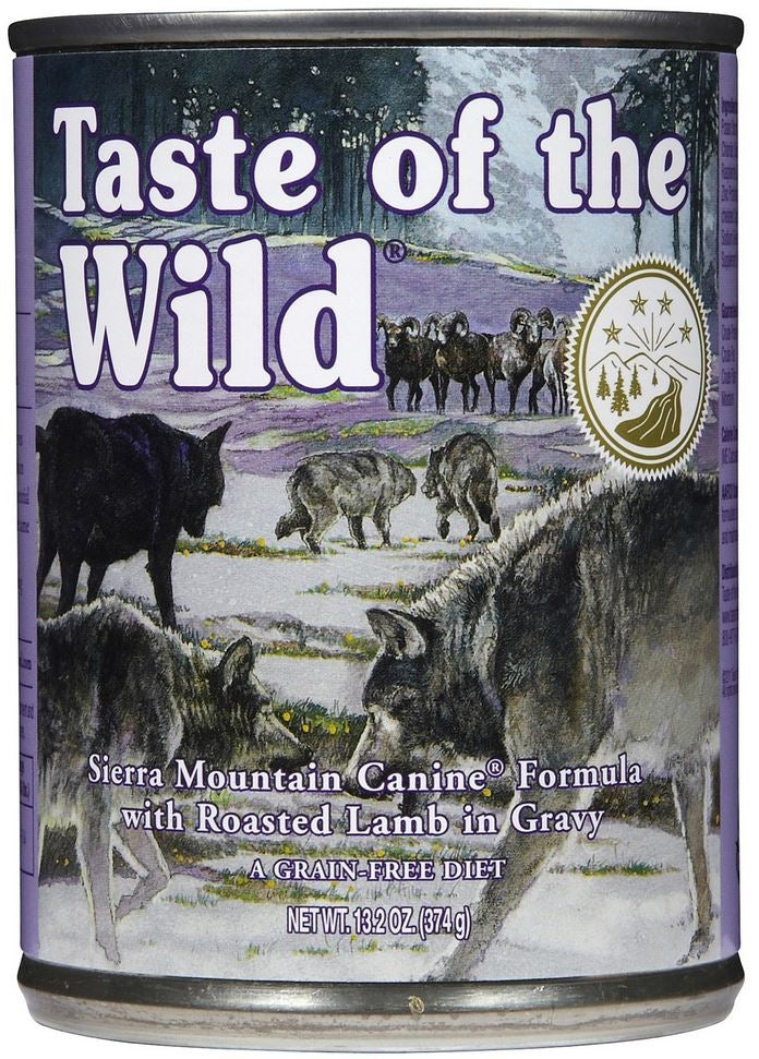 Taste Of The Wild Sierra Mountain Canine Canned Dog Food