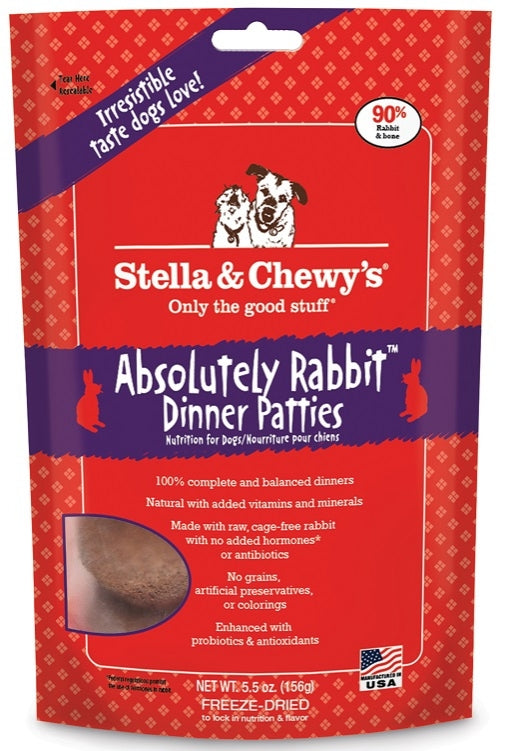 Stella & Chewy's Absolutely Rabbit Freeze Dried Dog Food