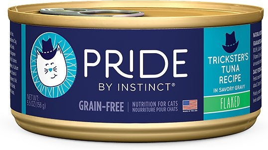 Nature's Variety Pride by Instinct Flaked Trickster's Tuna Canned Cat Food