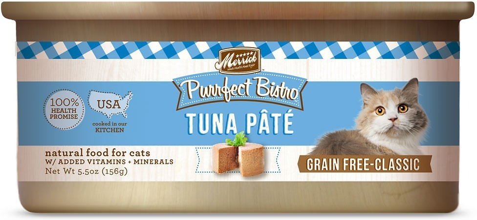 Merrick Purrfect Bistro Tuna Pate Grain Free Canned Cat Food