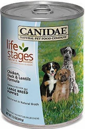 Canidae Large Breed Puppy  Chicken Duck and Lentils Canned Dog Food