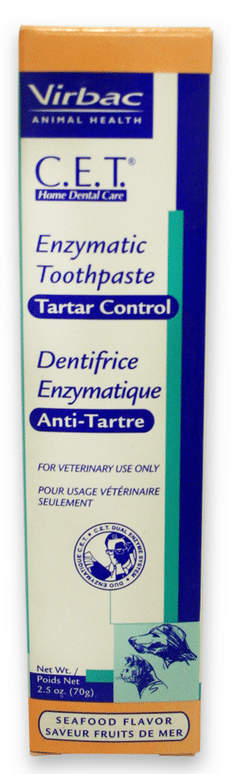 Virbac C.E.T. Tartar Control Toothpaste Seafood Flavor for Dogs and Cats