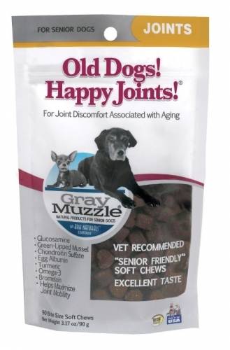 Ark Naturals Gray Muzzle  Old Dogs! Happy Joints! Dog Treats