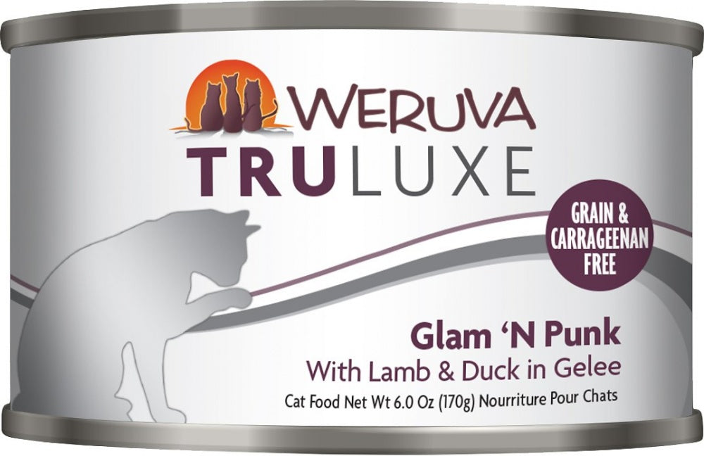 Weruva TRULUXE Glam N Punk with Lamb and Duck in Gelee Canned Cat Food