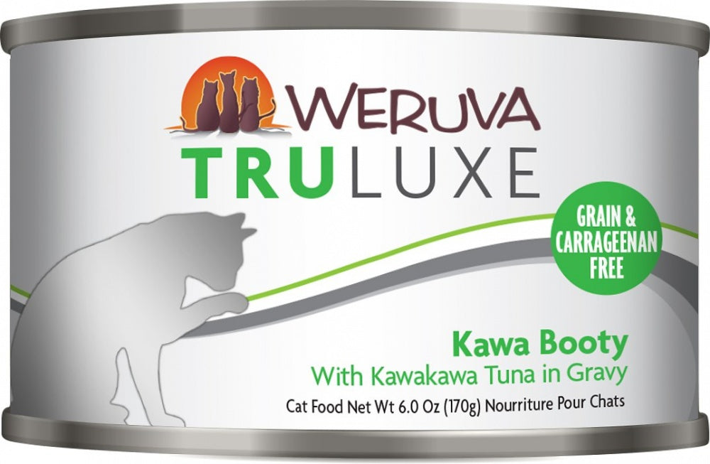 Weruva TRULUXE Kawa Booty with Kawakawa Tuna in Gravy Canned Cat Food