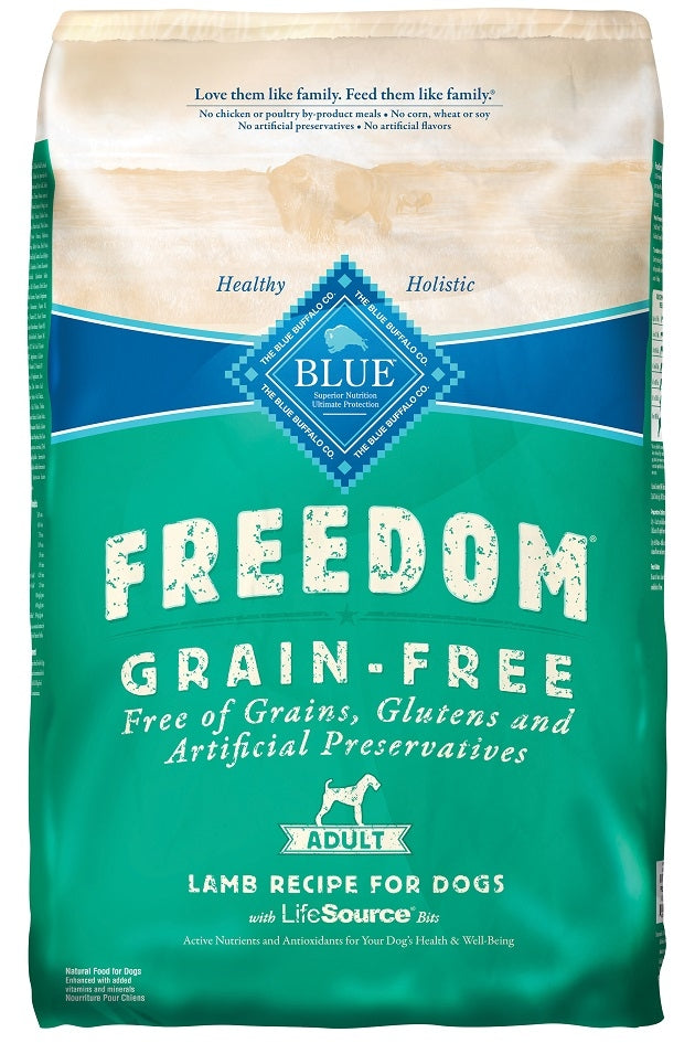 Blue Buffalo Freedom Adult Lamb Recipe Dry Dog Food