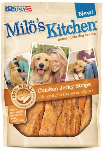 Milo's Kitchen Chicken Jerky Strips Dog Treats