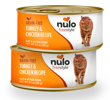 Nulo FreeStyle Grain Free Turkey and Chicken Recipe Canned Kitten and Cat Food