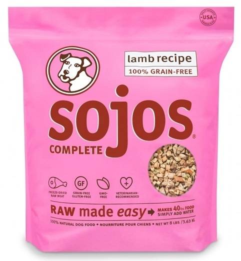 Sojos Lamb Complete Dog Food Mix