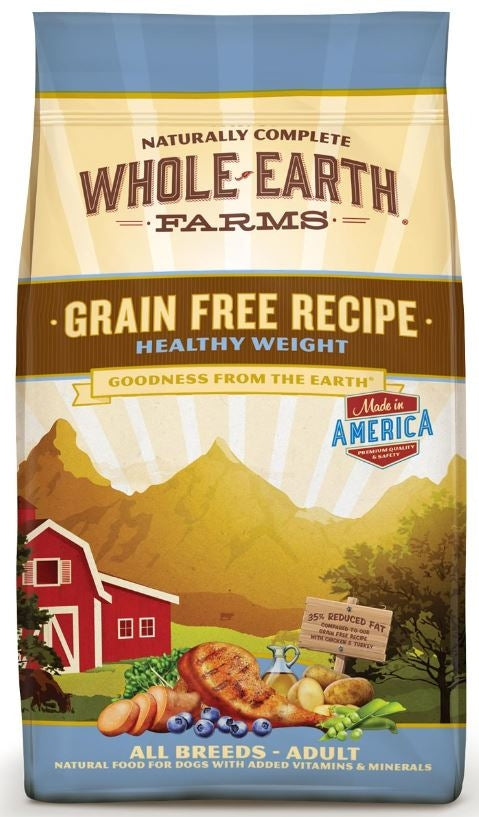 Whole Earth Farms Grain Free Recipe Healthy Weight Dry Dog Food