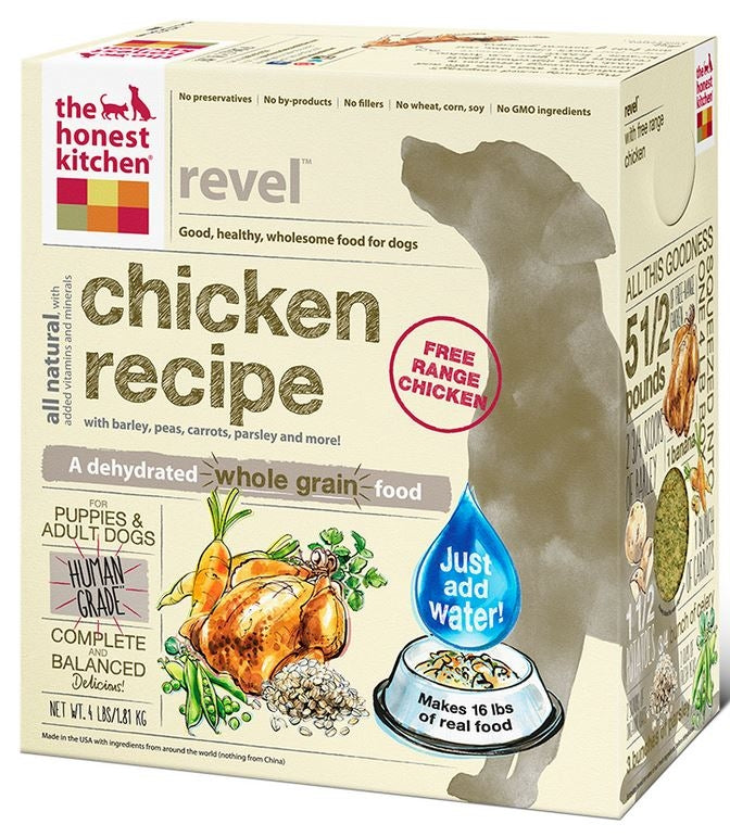 The Honest Kitchen Revel Whole Grain Chicken Dry Dog Food