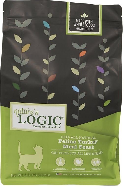 Nature's Logic Feline Turkey Meal Feast Dry Cat Food