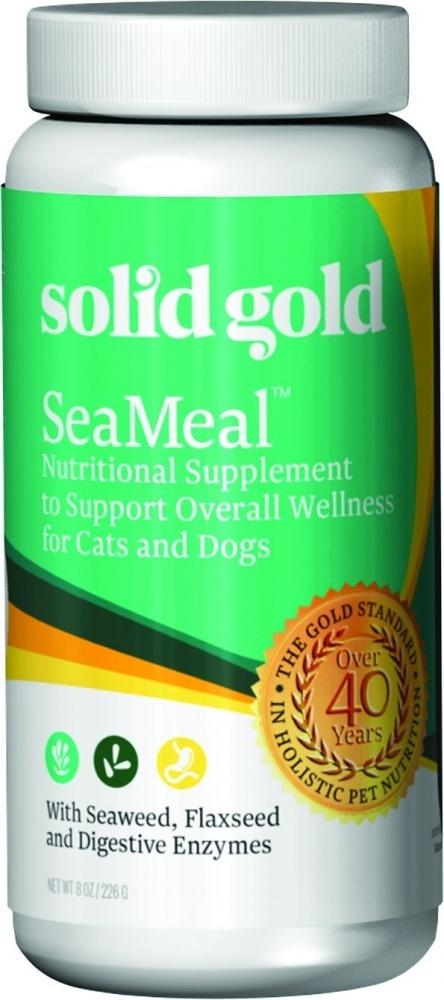 Solid Gold SeaMeal and Kelp Nutritional Supplement Powder for Dogs and Cats