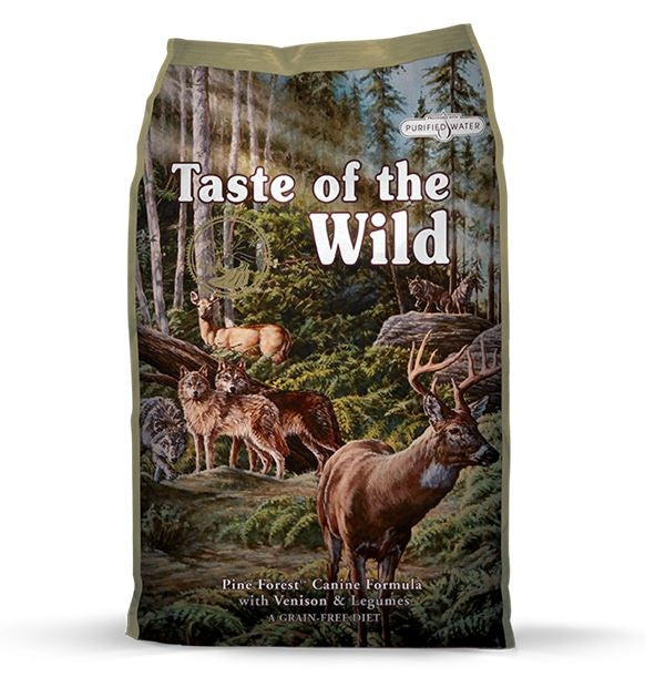 Taste Of The Wild Grain Free Pine Forest Recipe Dry Dog Food