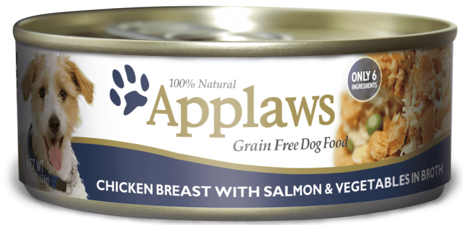 Applaws Grain Free Chicken Breast with Salmon and Vegetables Canned Dog Food