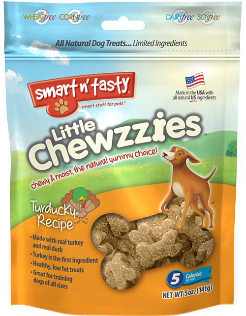 Smart n' Tasty Little Chewzzies Turducky Recipe Dog Treats